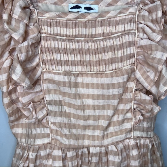 ANTHROPOLOGIE Moon River Ruffle Cropped Top Size XS - Picture 6 of 10